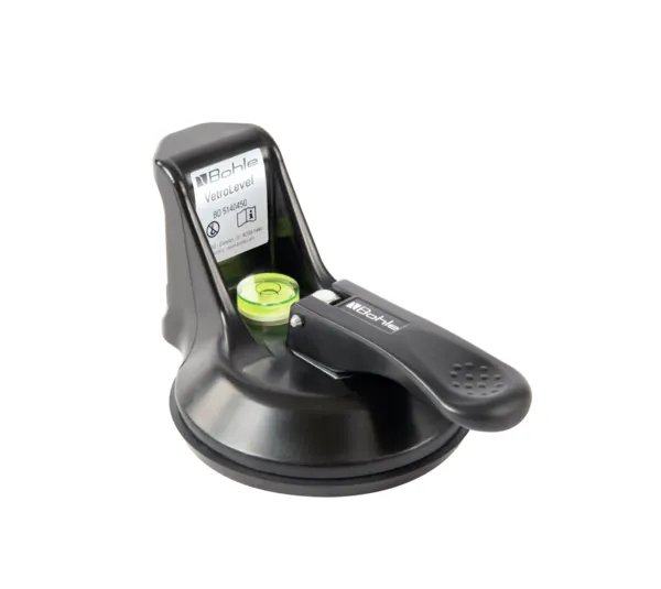 VetroLevel suction cup with integrated spirit level